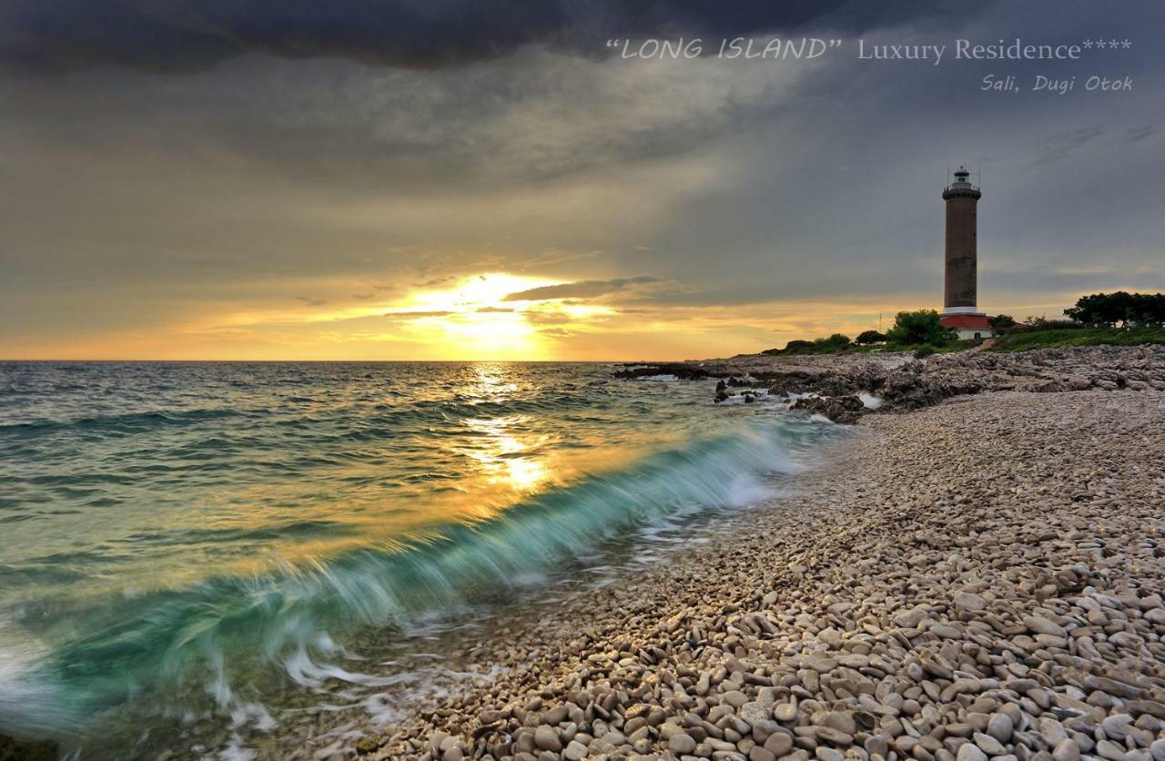 Villa Long Island Luxury Residence, Sali Dugi Otok-Private Parking,Next To Beach Exterior photo